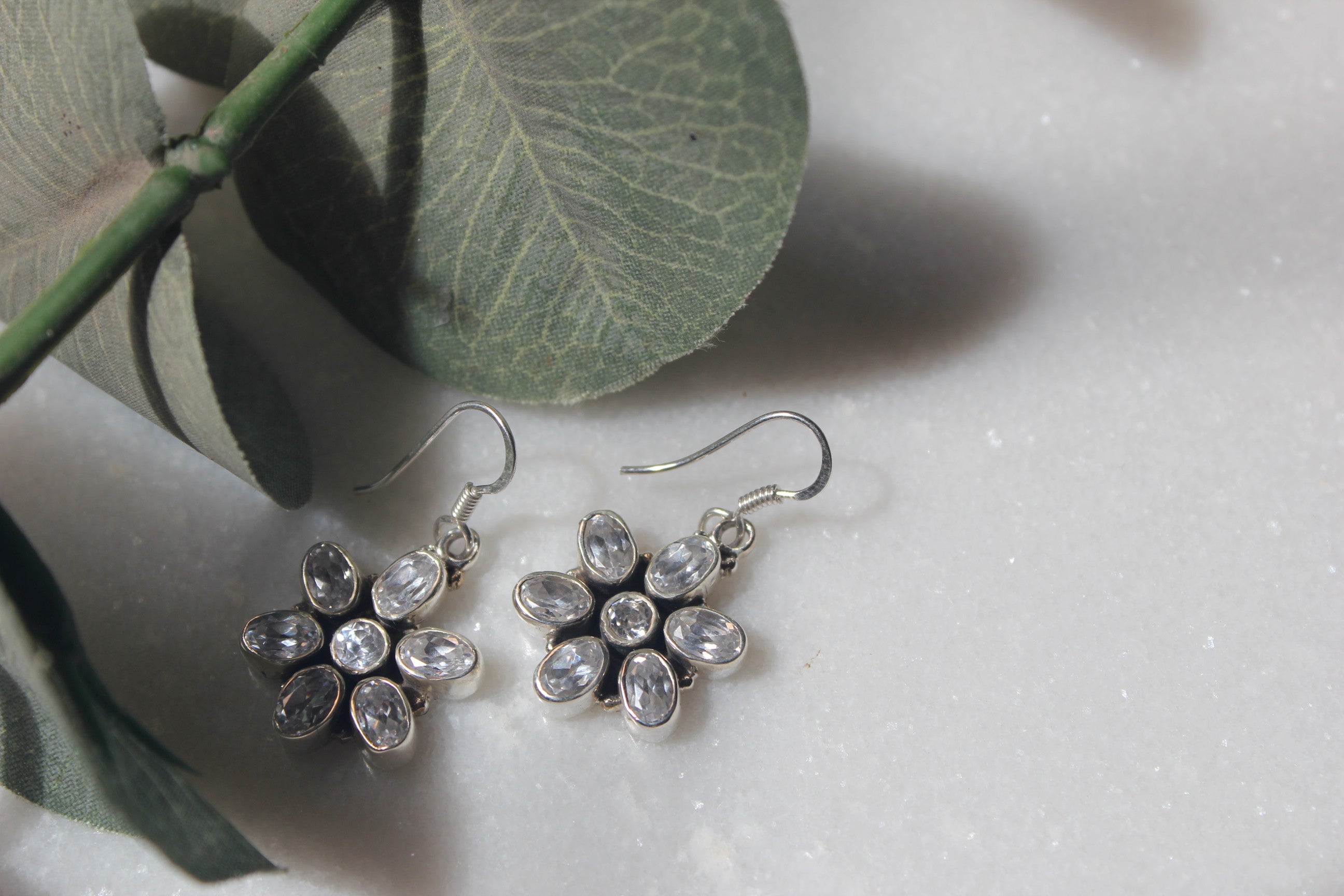 Snow Blossom Earring