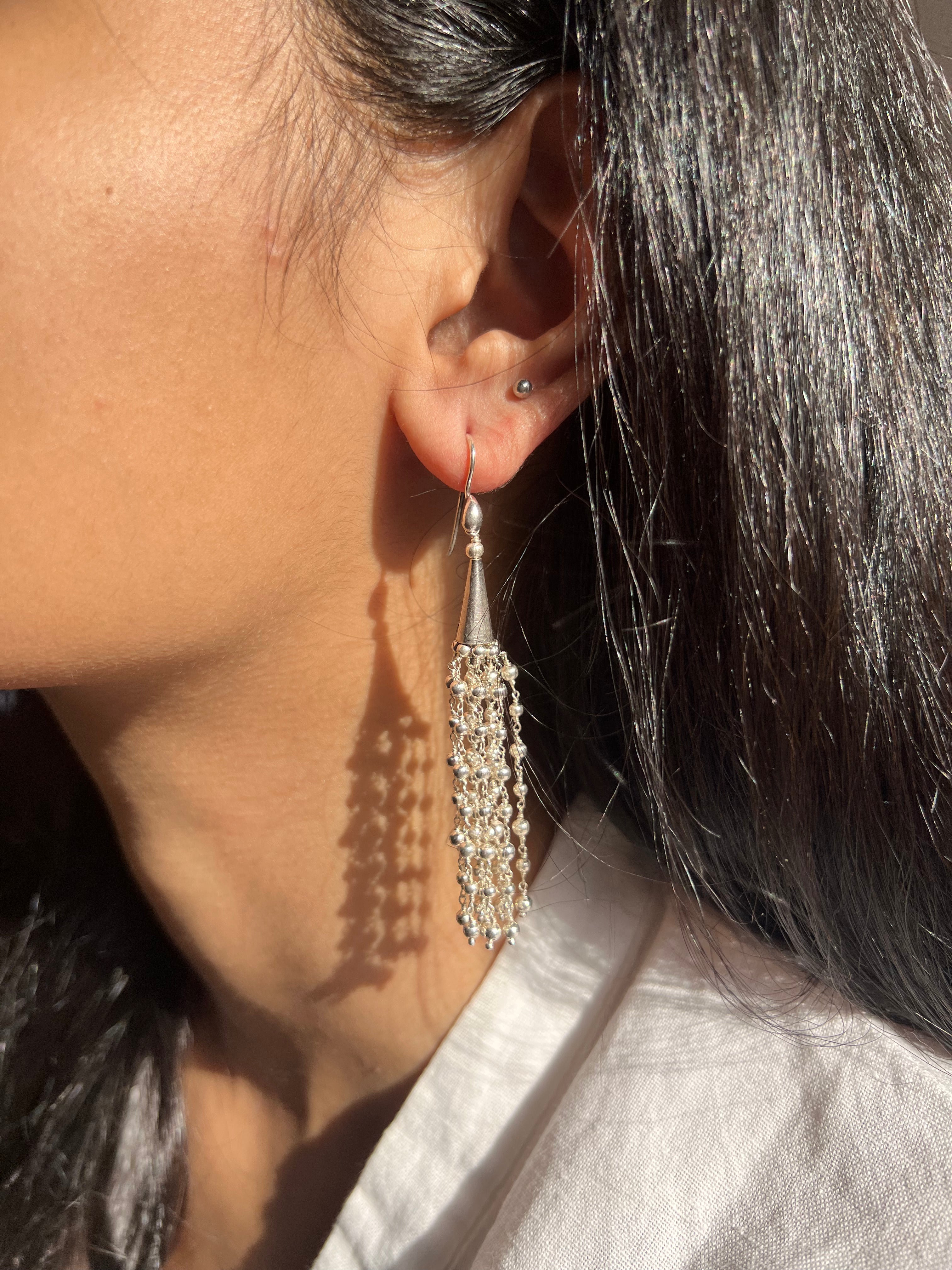 Sparkle Cluster Earring