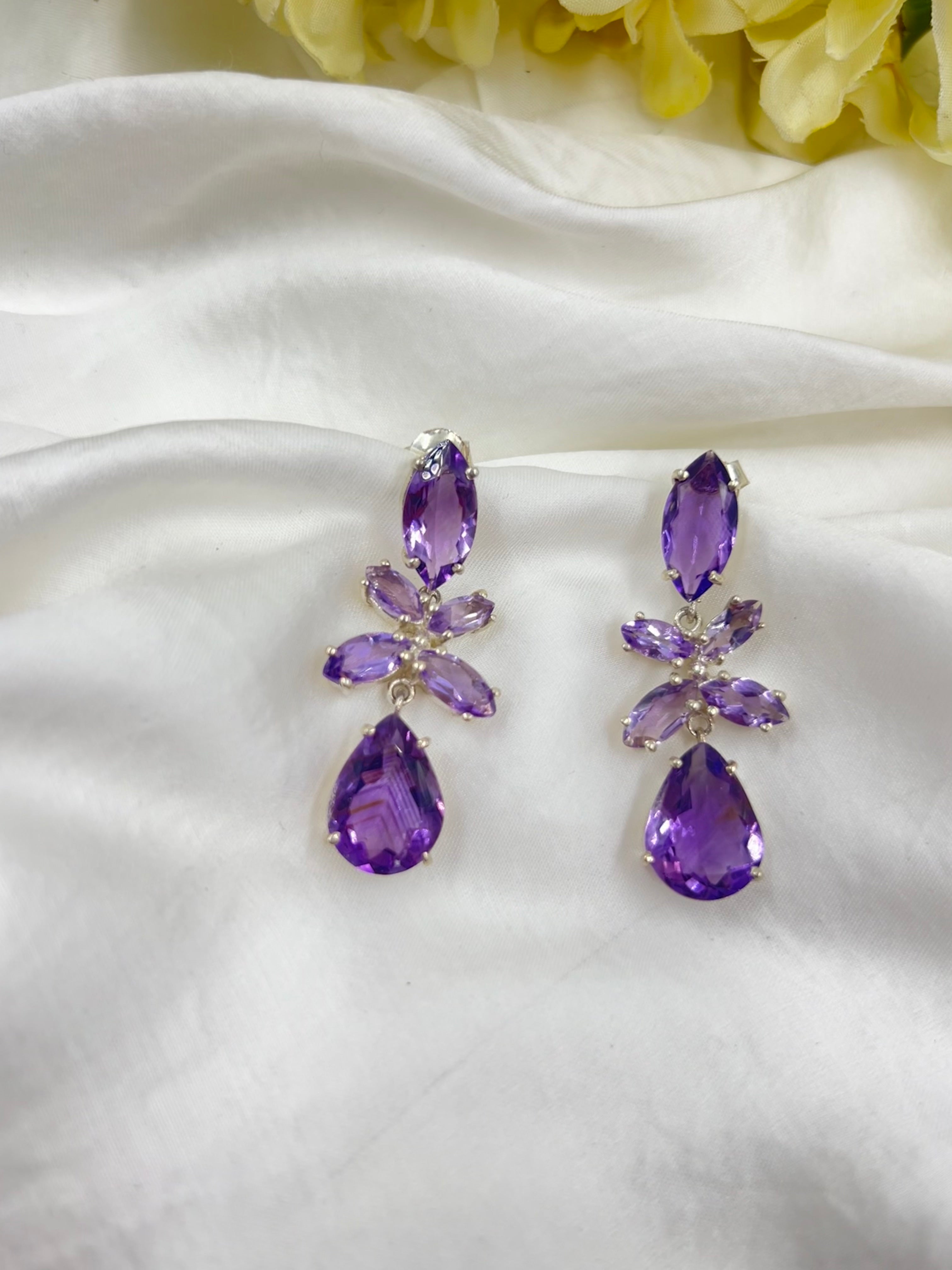 Plum Perfection Dangles