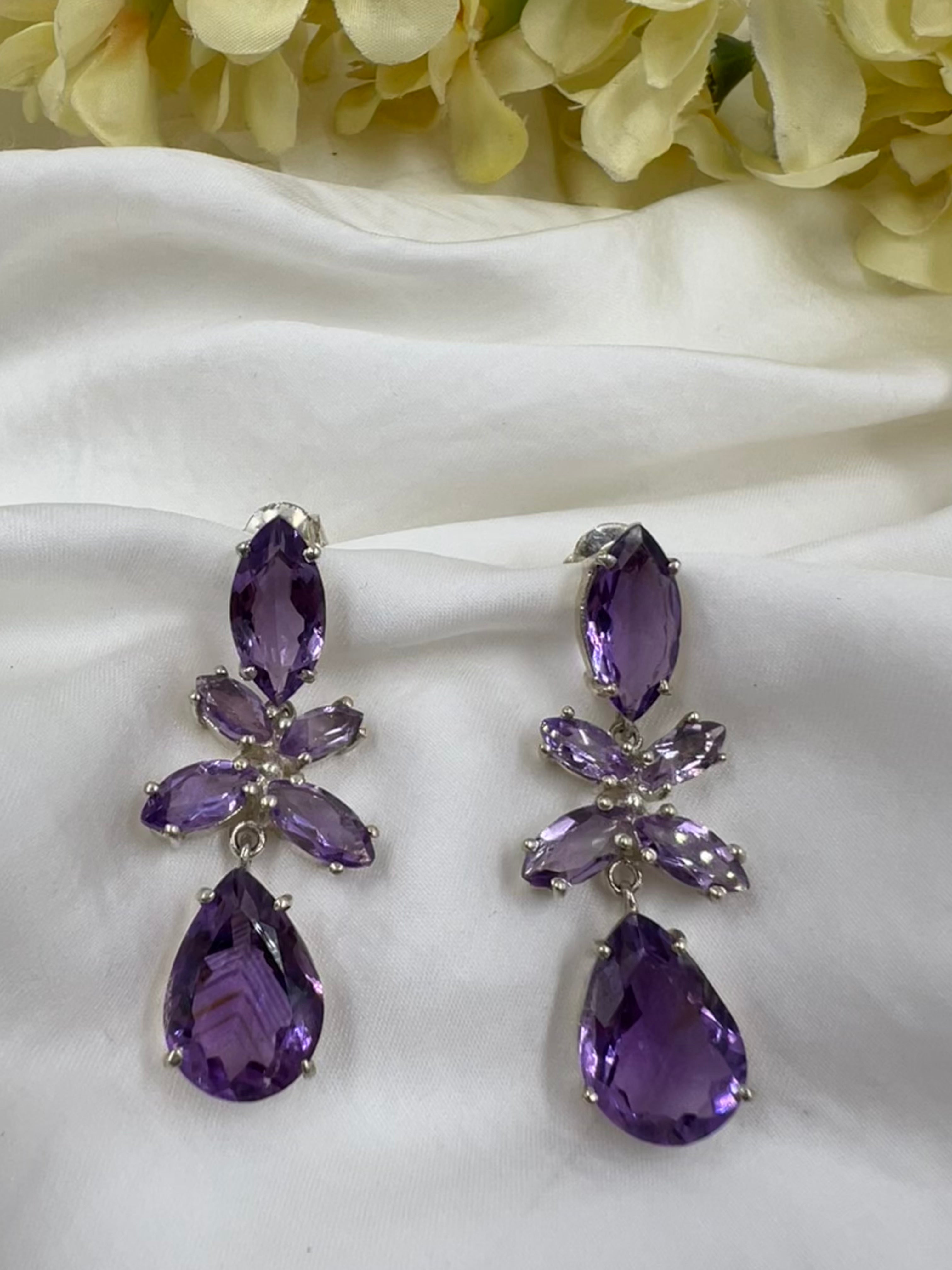 Plum Perfection Dangles