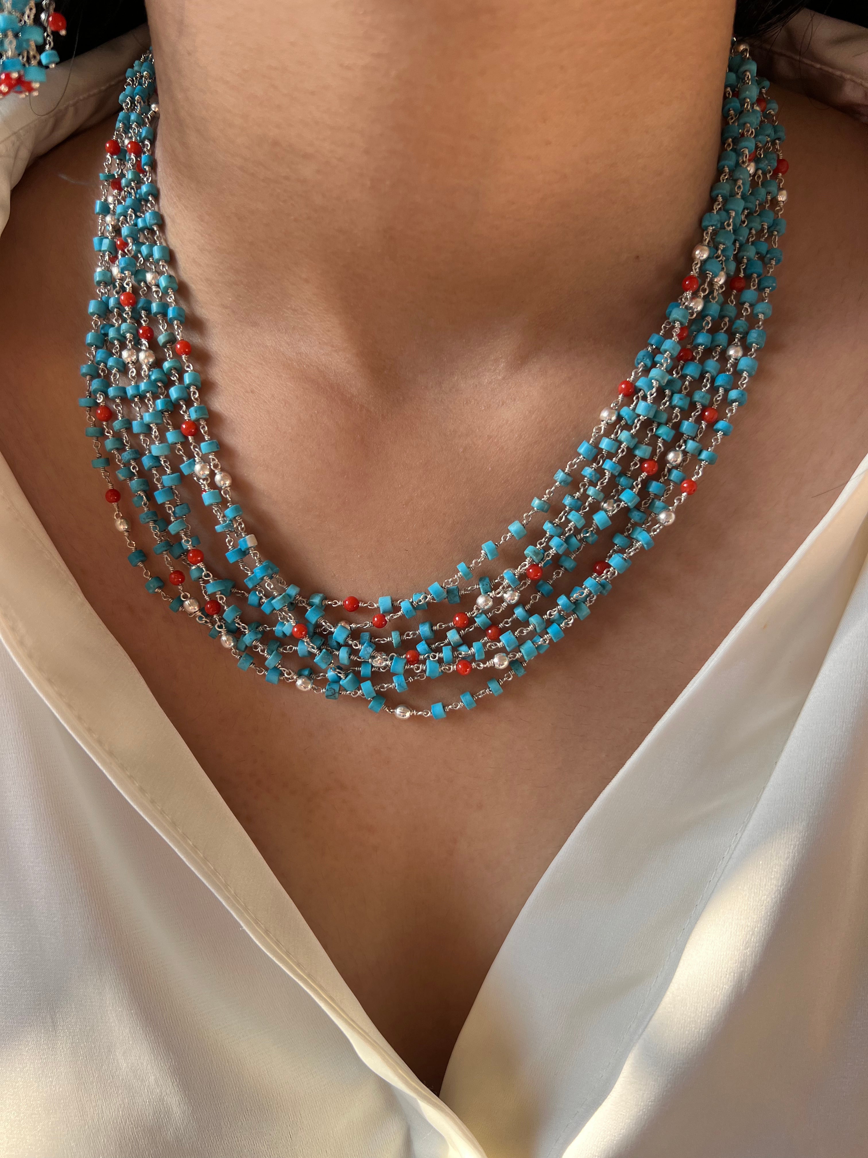 Necklace with Tourquoise Gemstone