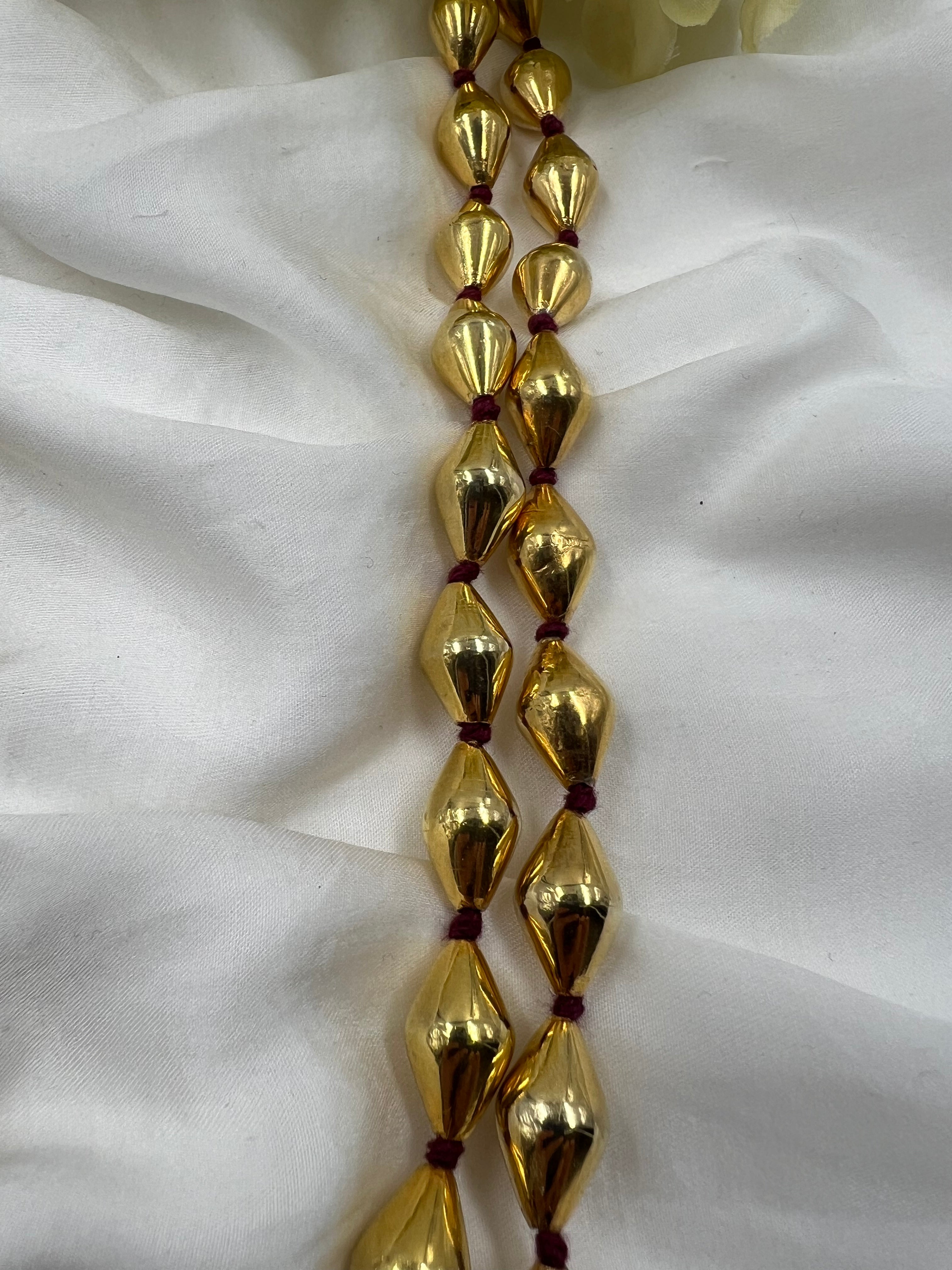 Radiant Duo Gold Mala