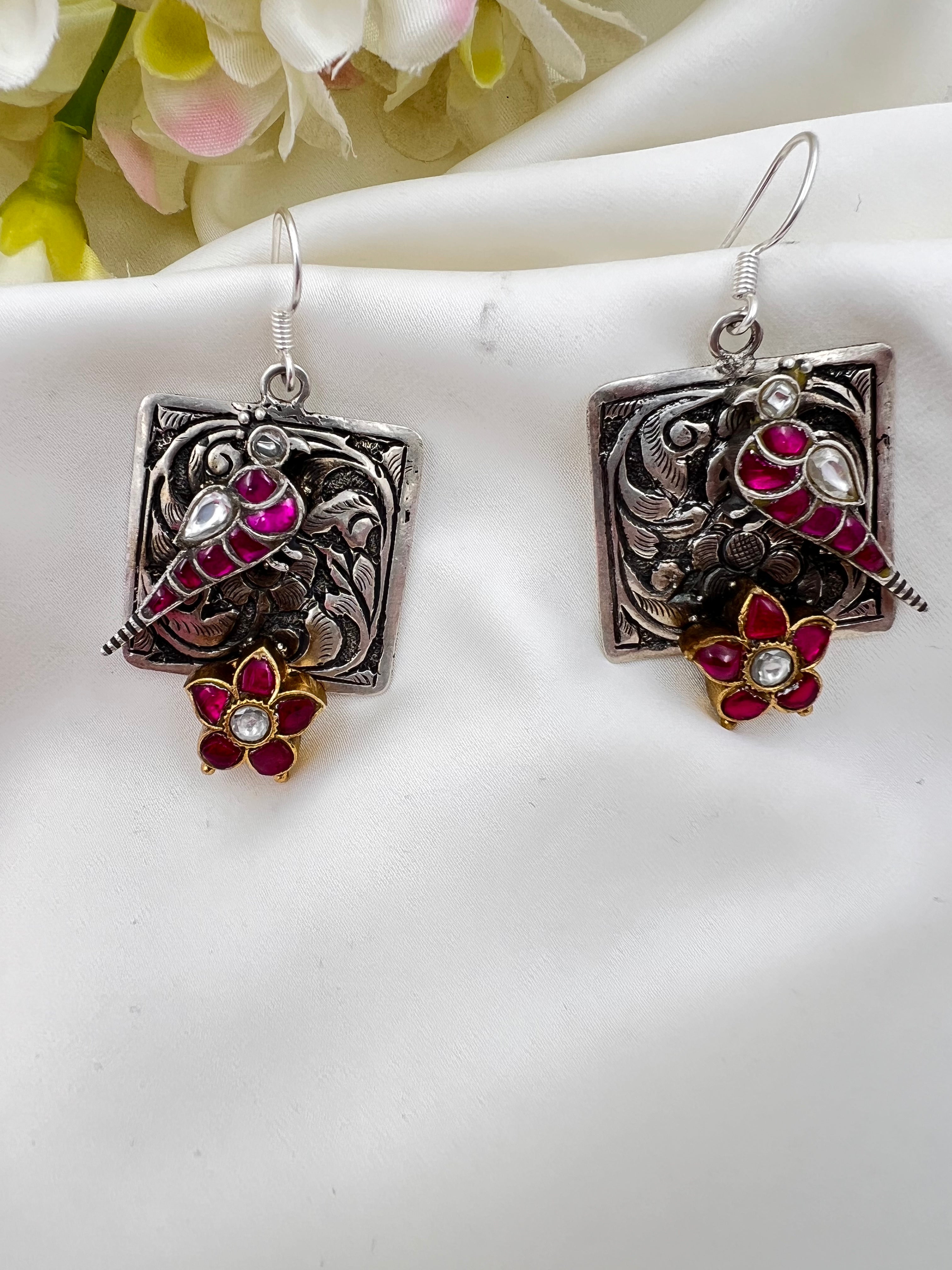 Gulabo Quadrate  Earring