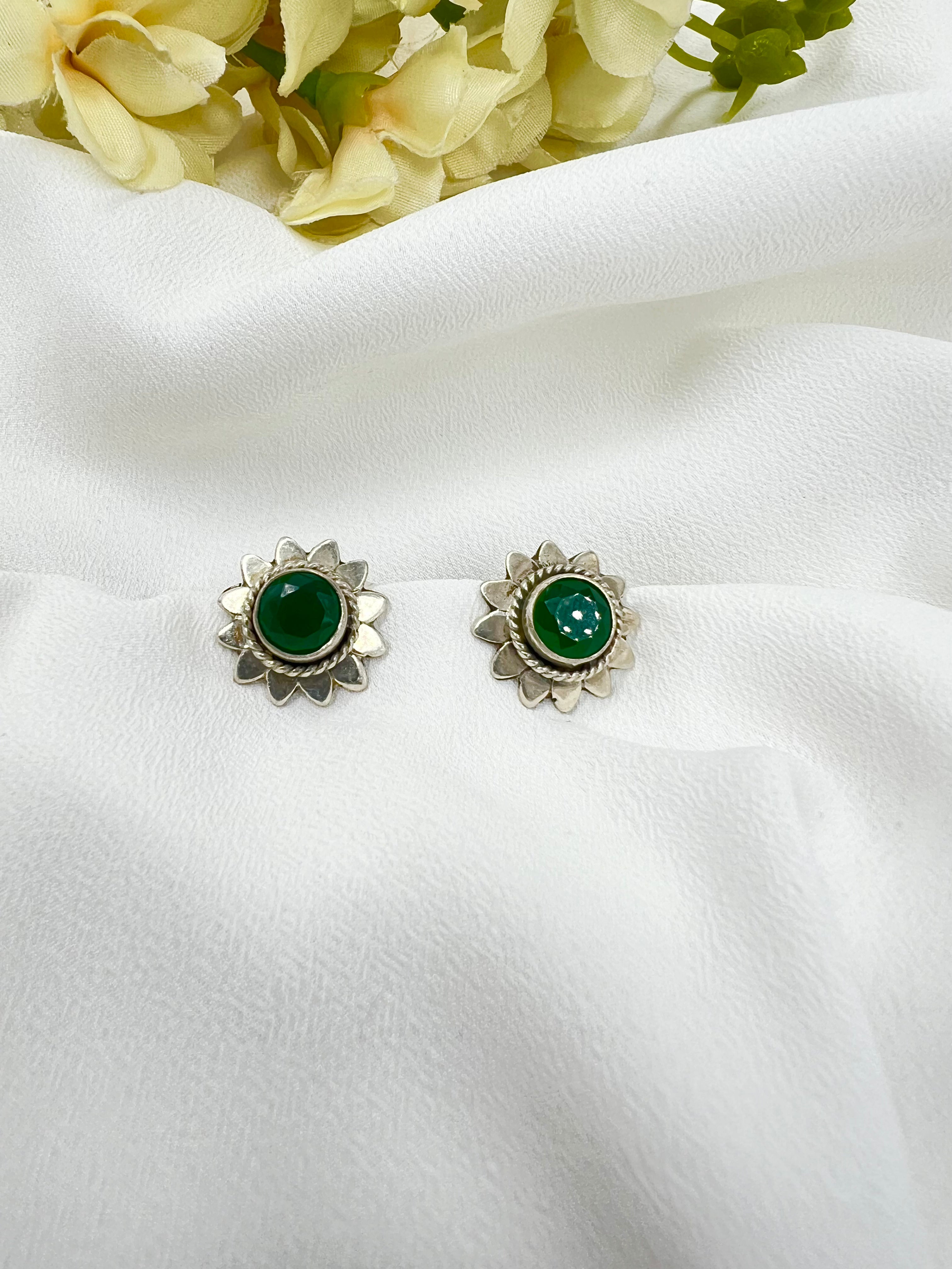 Radiant Green Petals