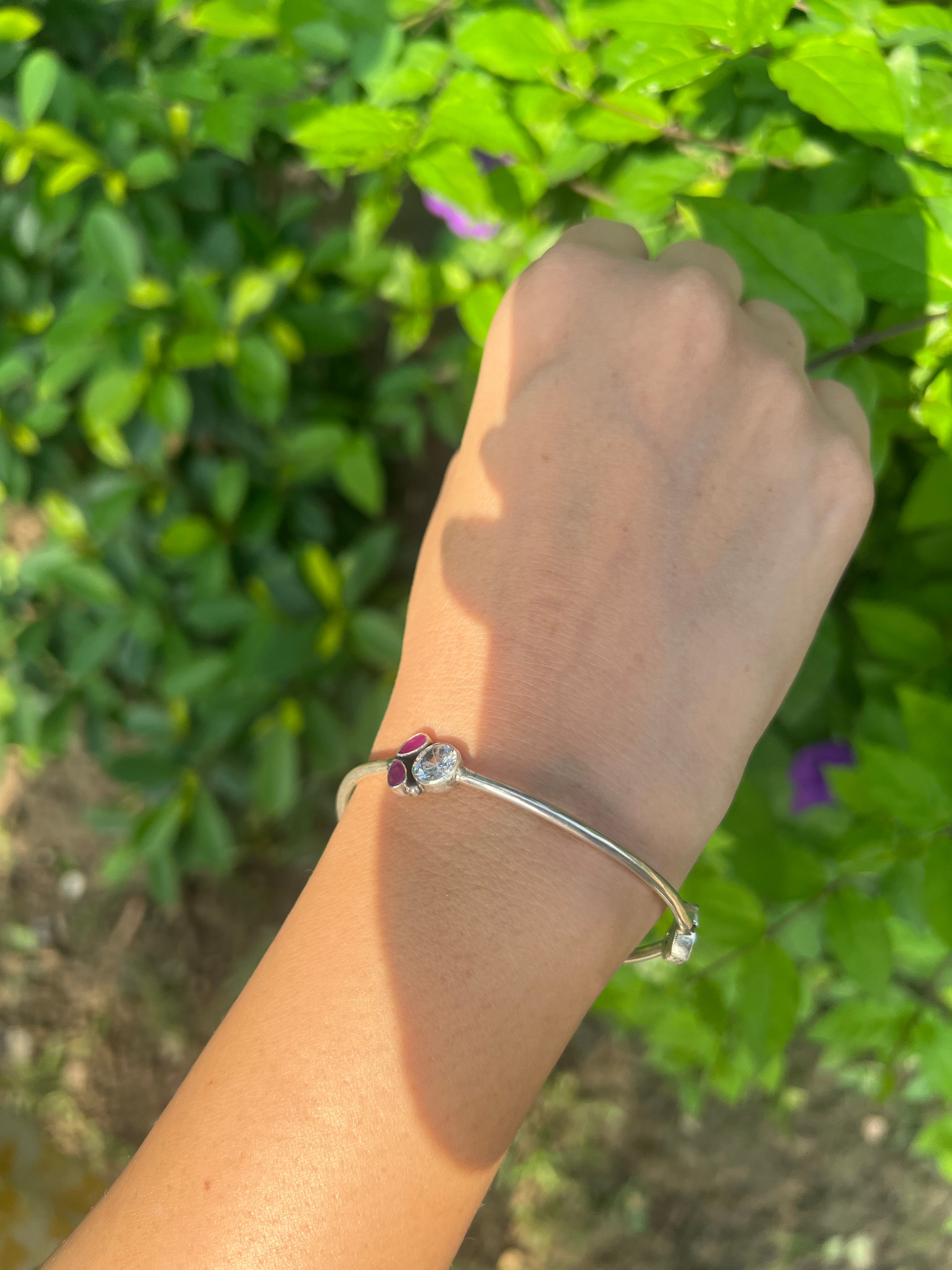 Roseleaf Trio Bangle