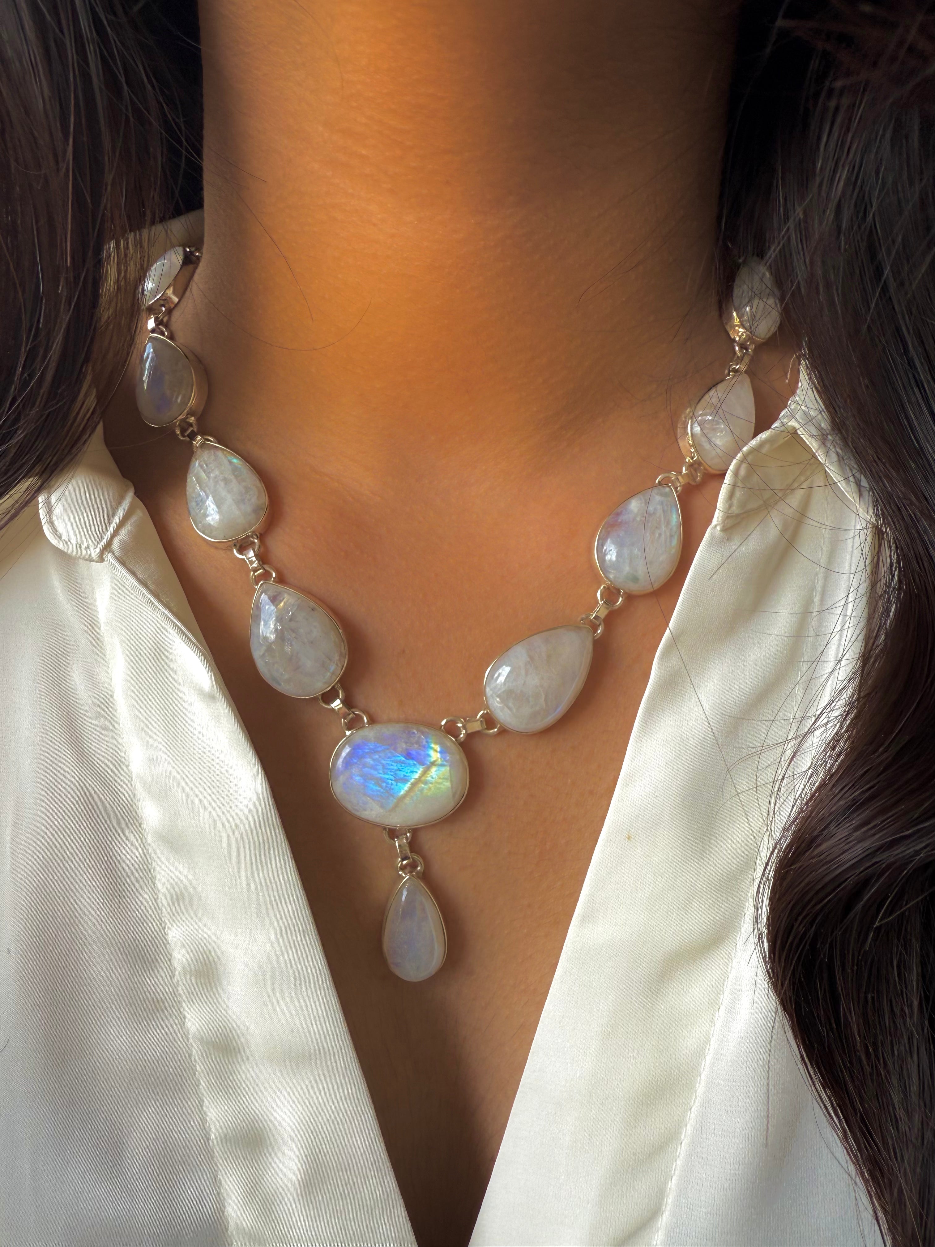 Lunar  Drop Necklace