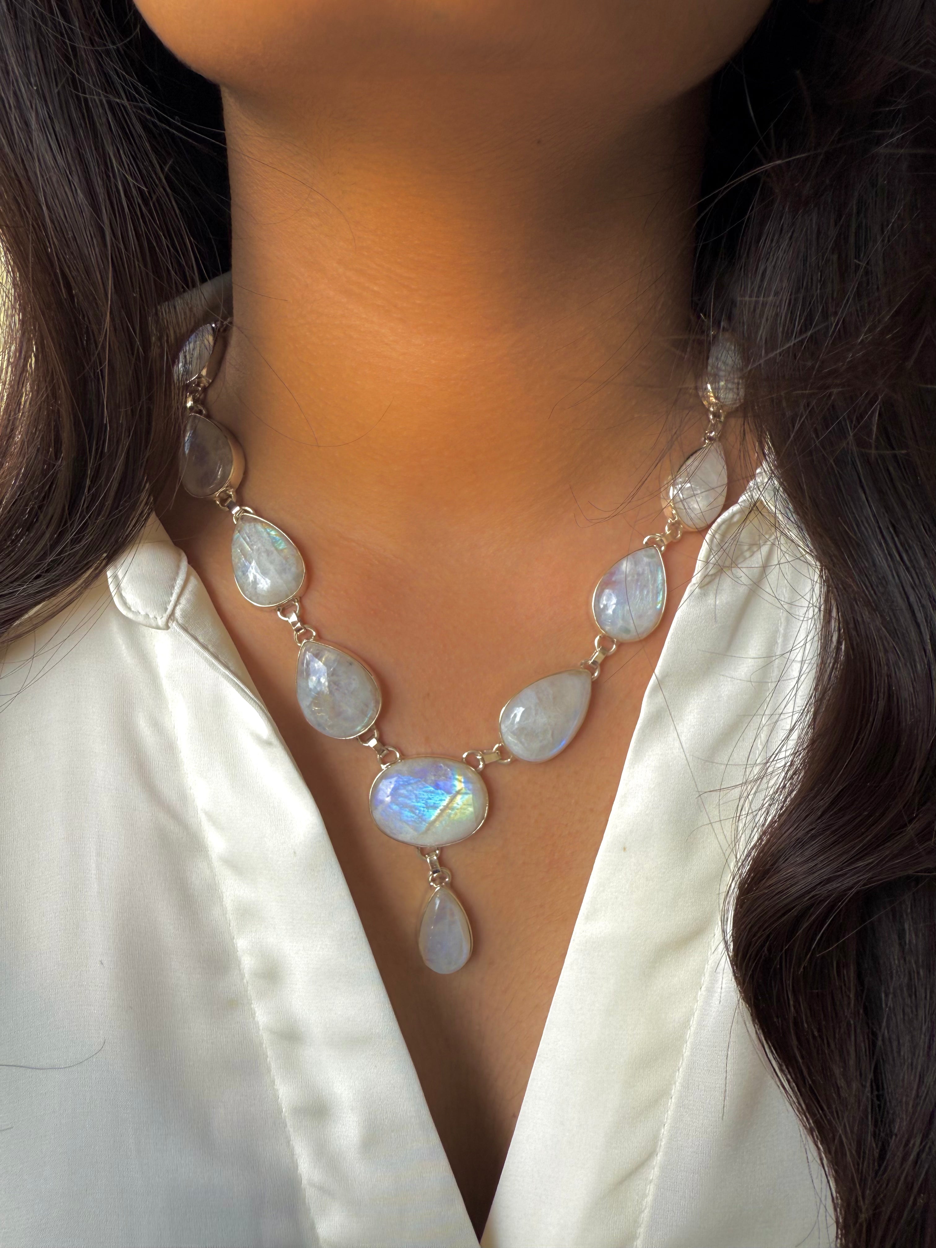 Lunar  Drop Necklace