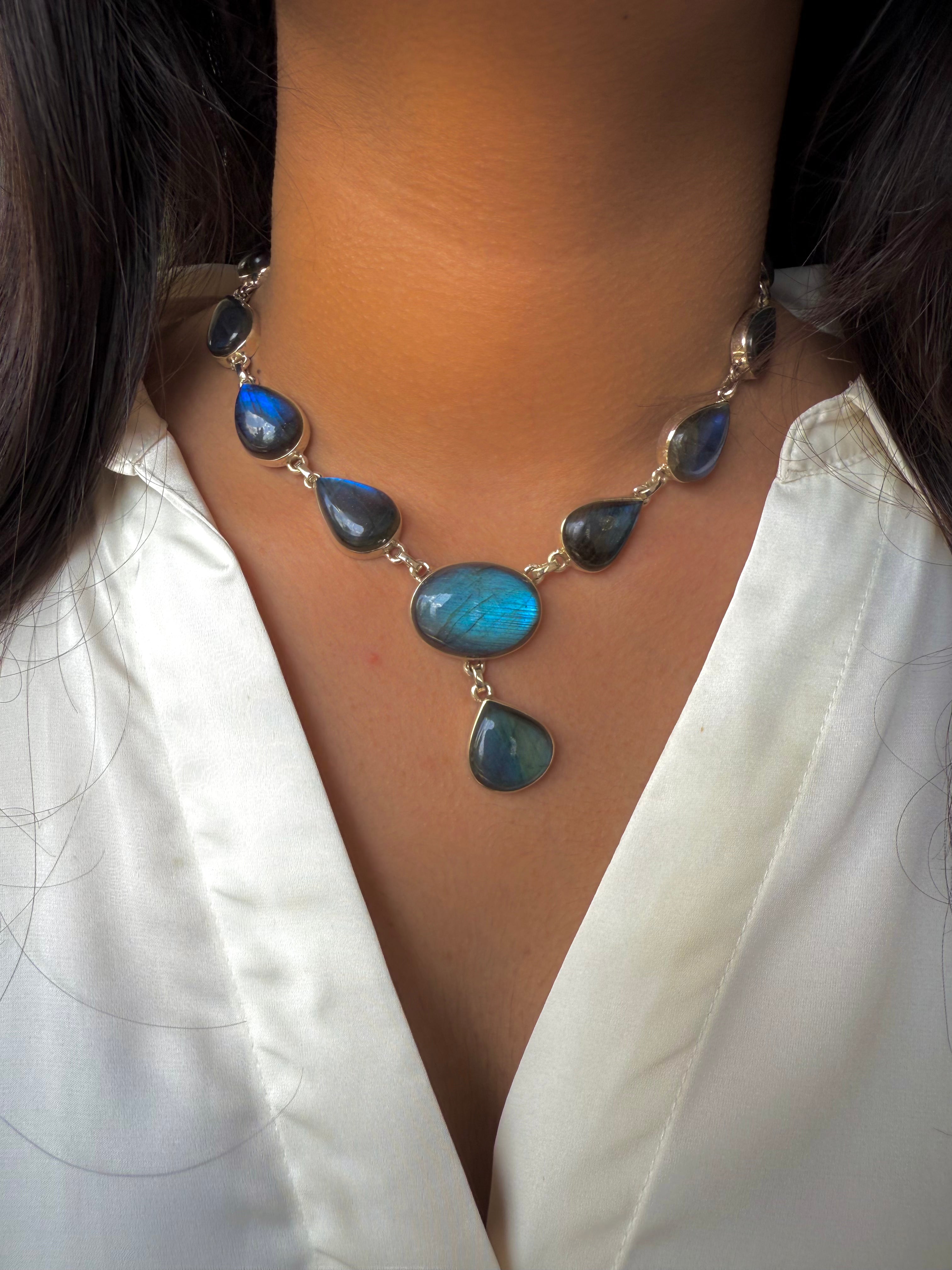 Skyshimmer Drop Necklace