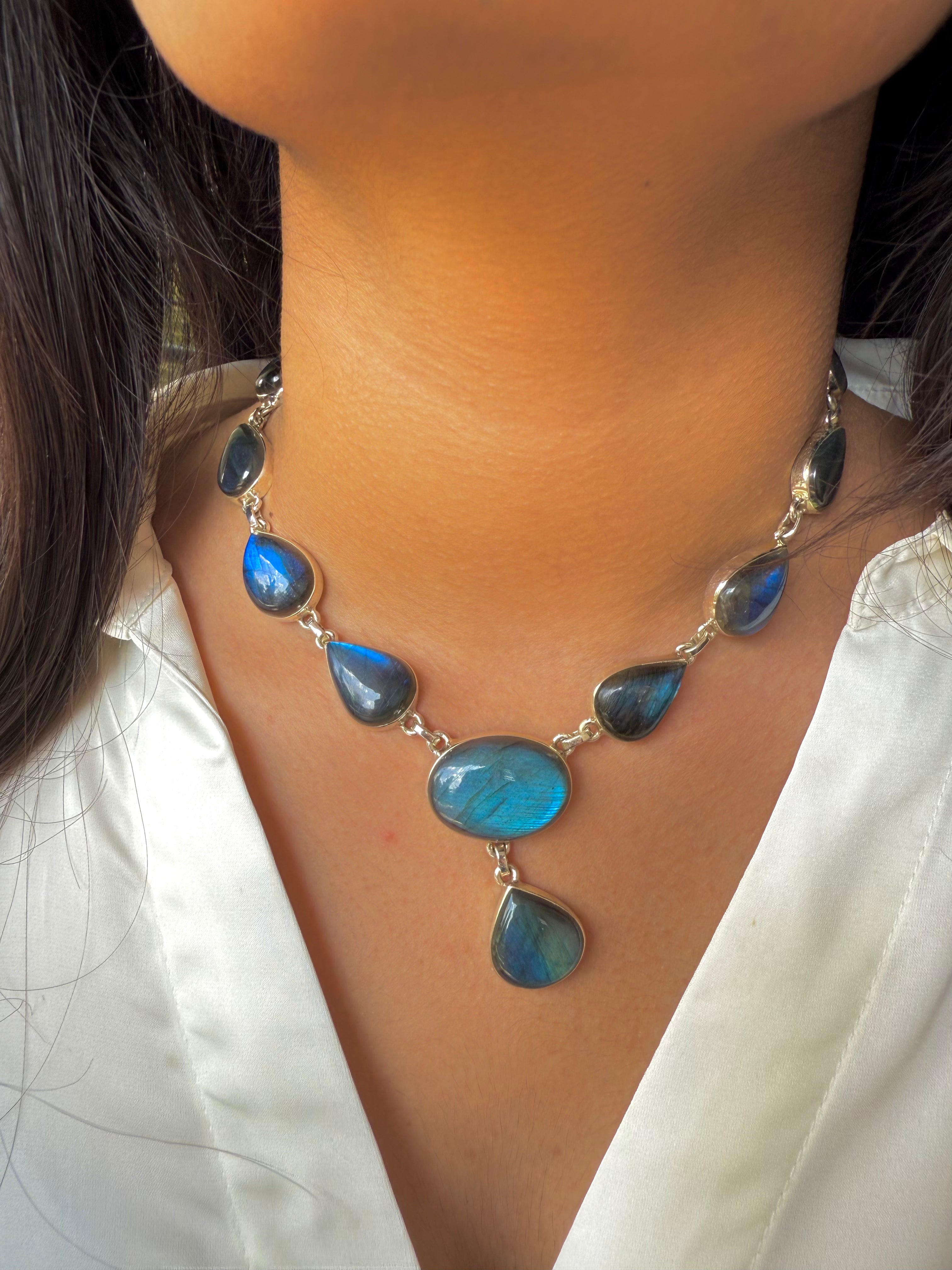 Skyshimmer Drop Necklace