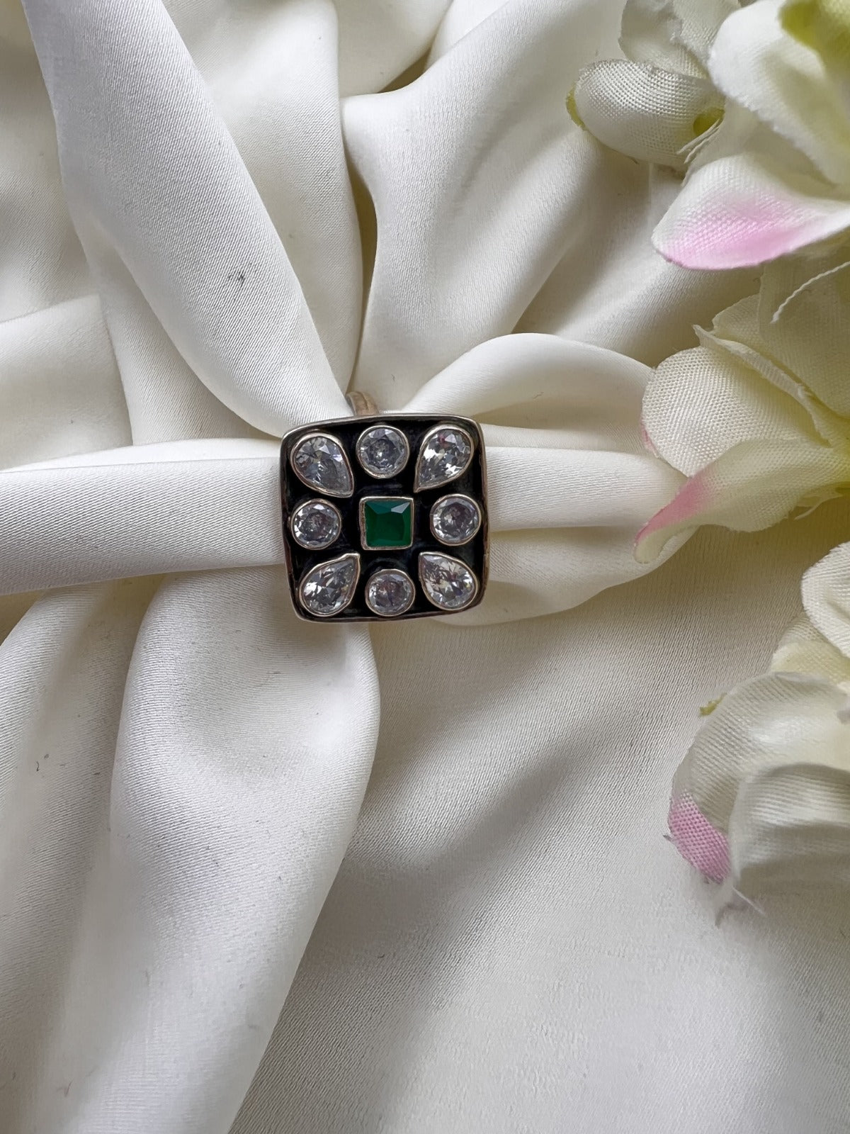 Verdant Blossom Ring