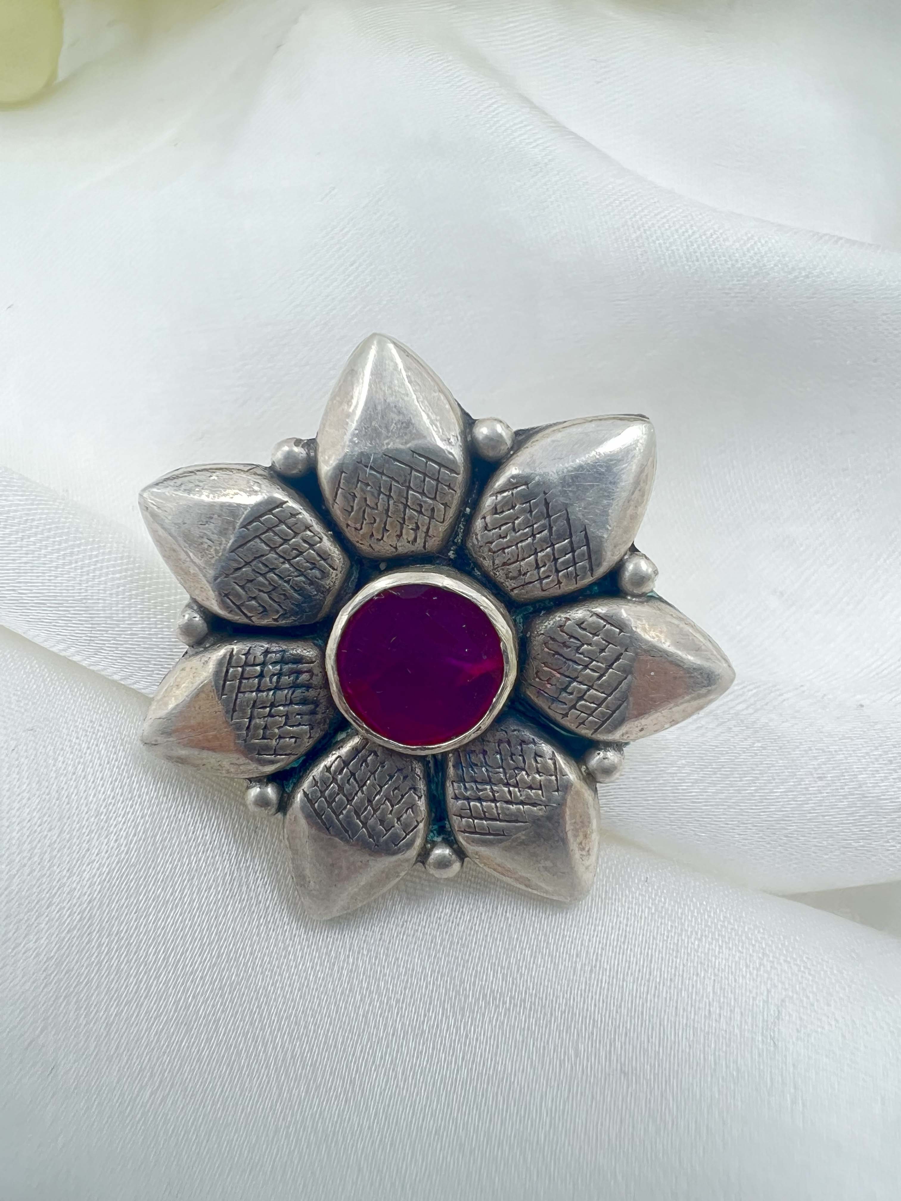 Pink floweret Ring
