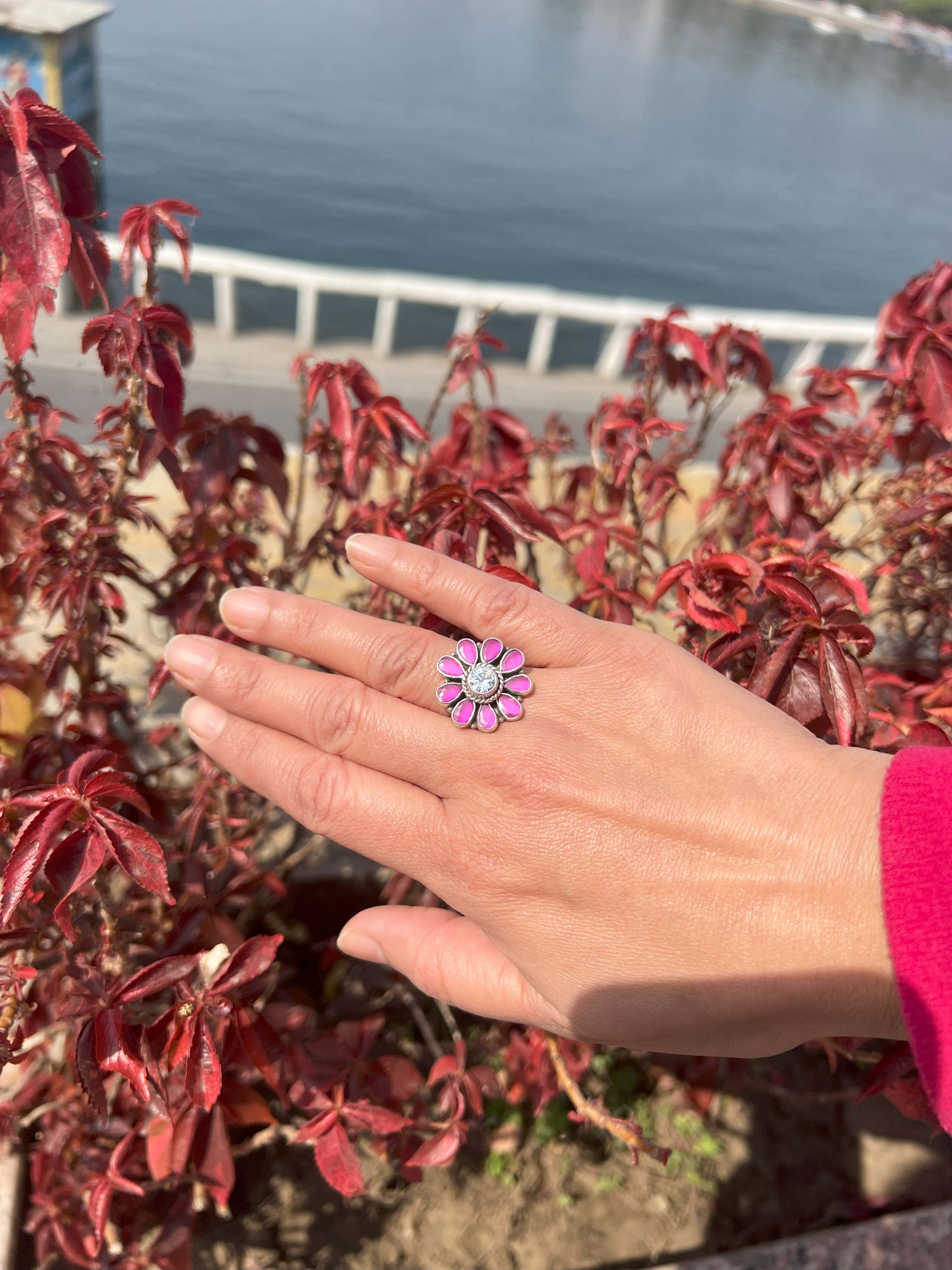 Blushing Lily Radiance Ring