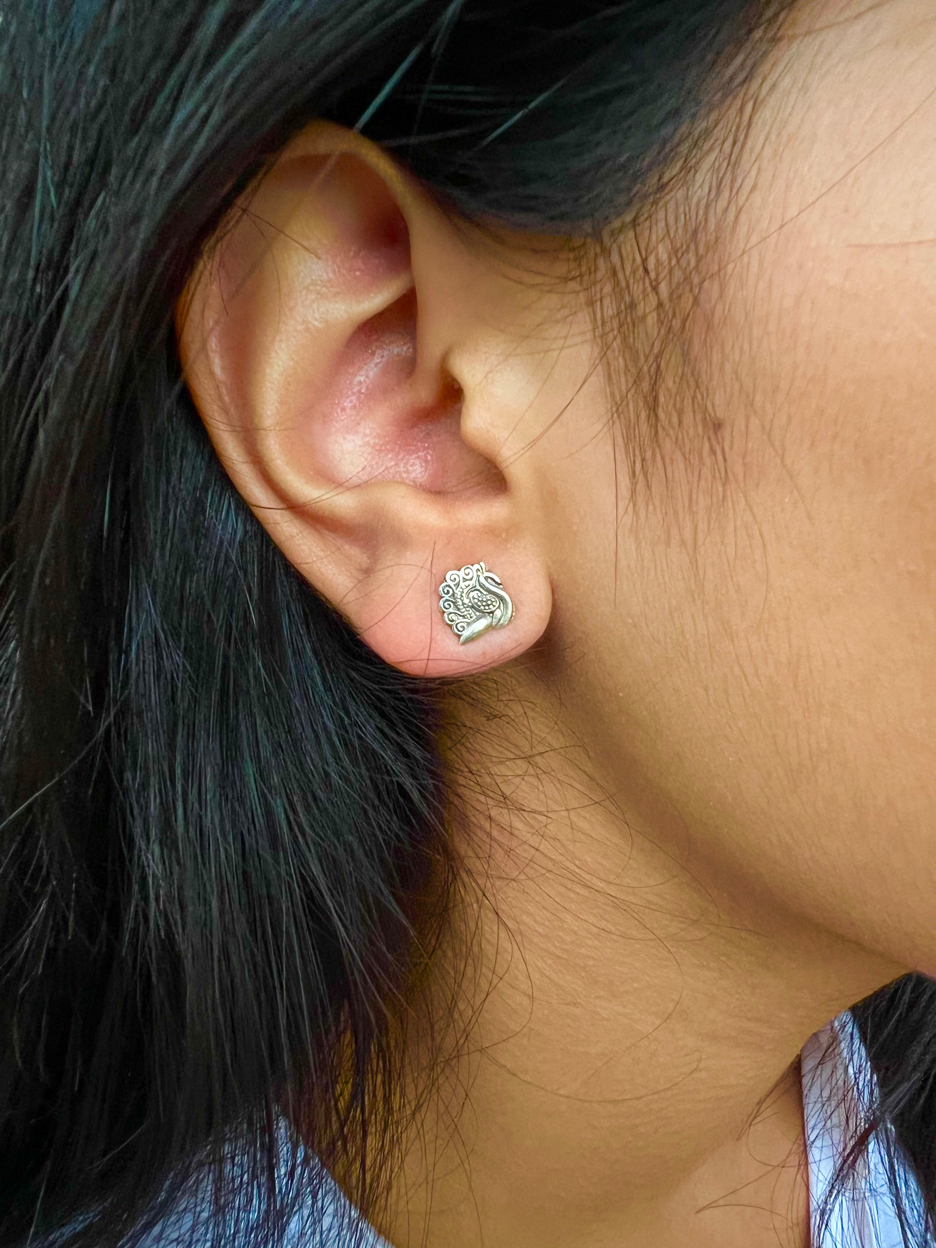 Charming Birdie Studs