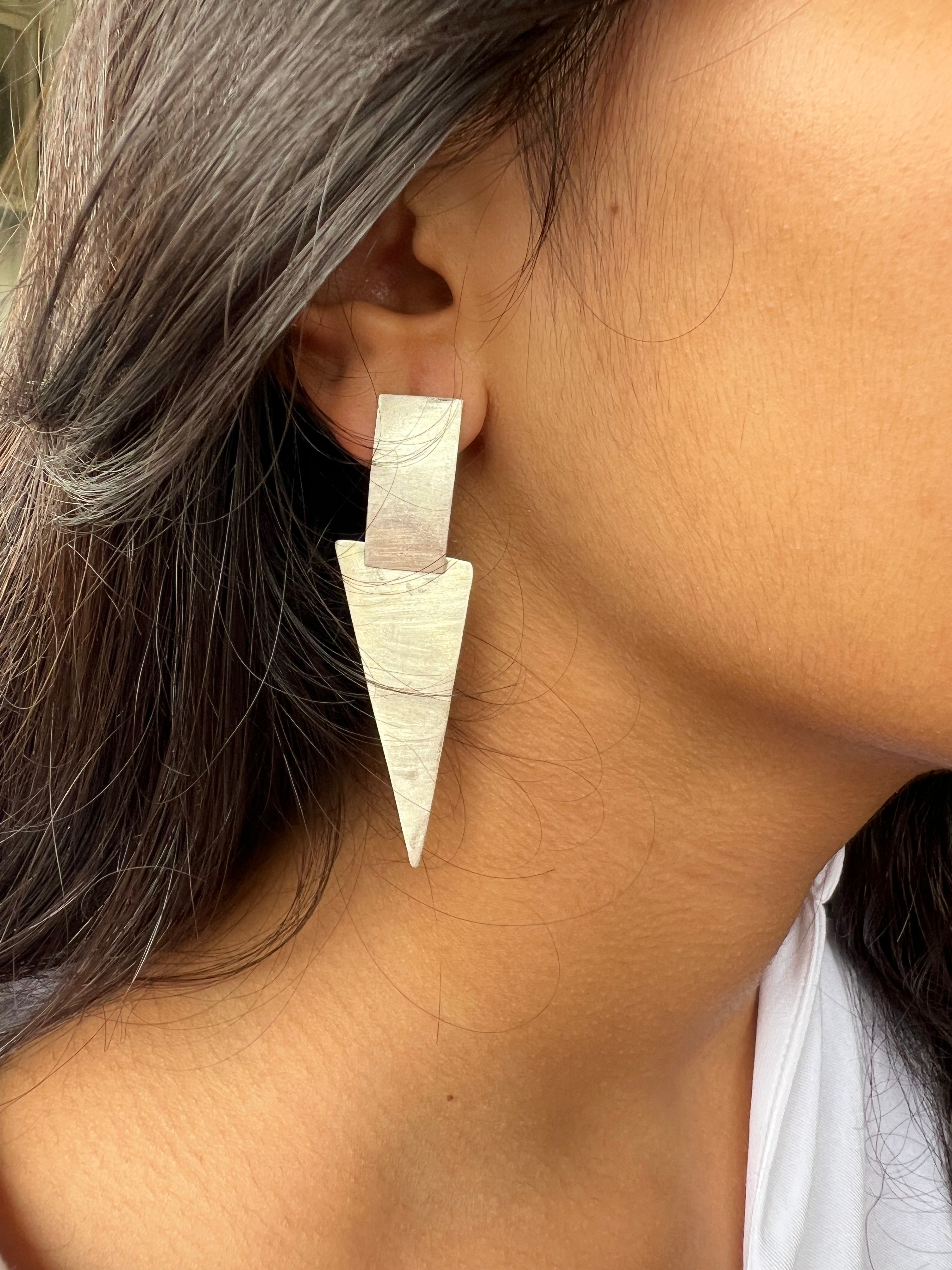 Matte Prism Earrings