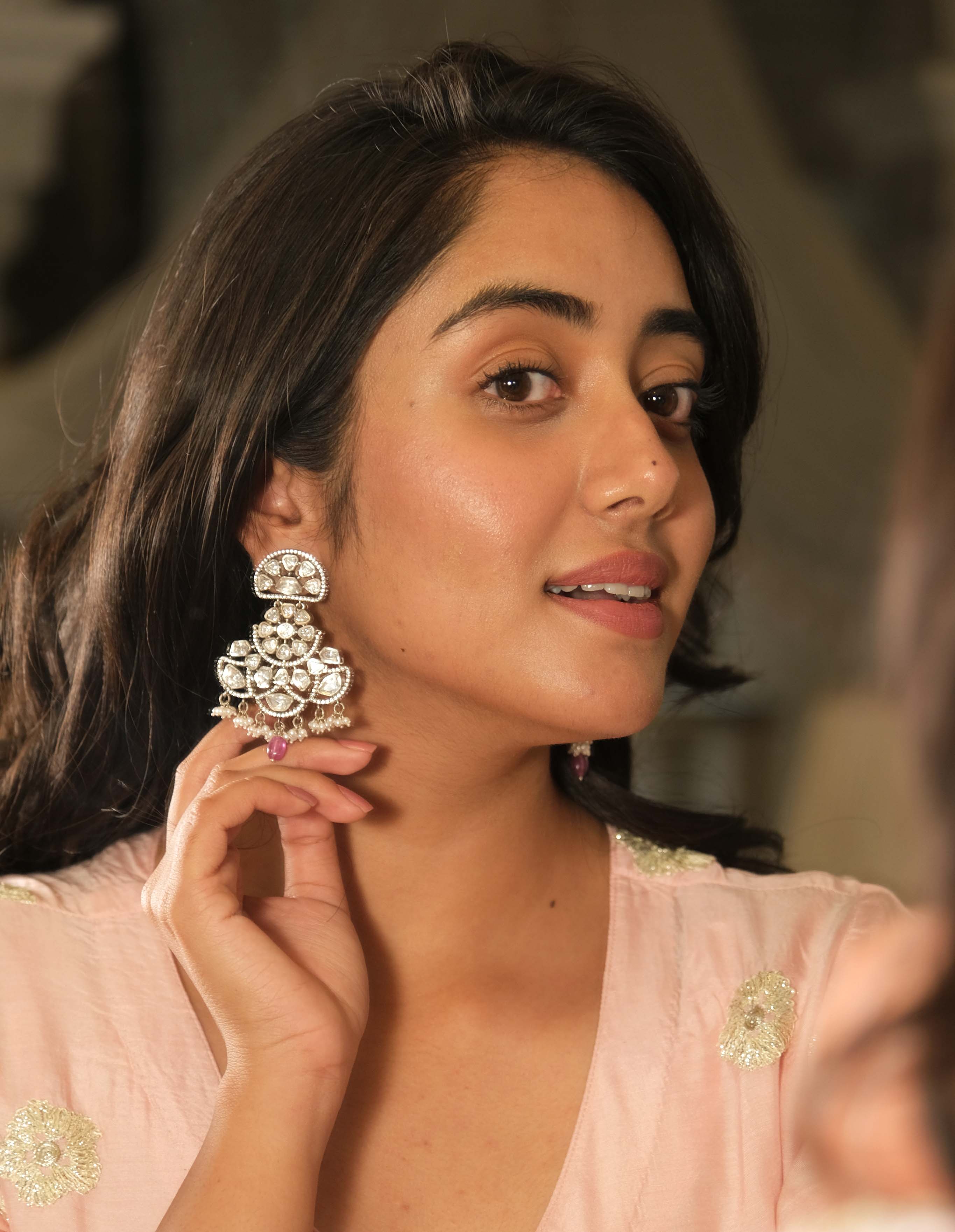 Peacock Silhouette Drops